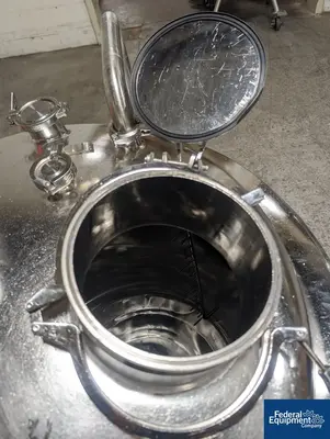 USED Precision 500 Liter Precision Stainless Reactor, 316L S/S, 40/100#
