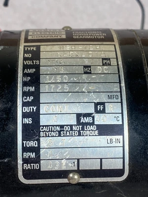 Used Bodine NSH-12R Tooling & Accessories (Other) California US | Heavy Wall Consulting #1310621