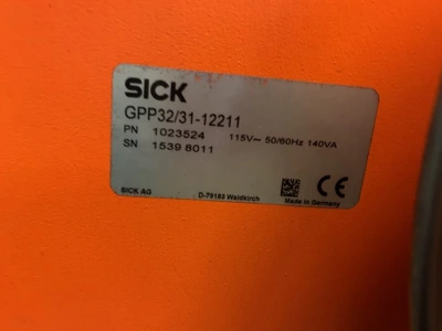 USED Sick Sensor Intelligence GPP32/31-12211