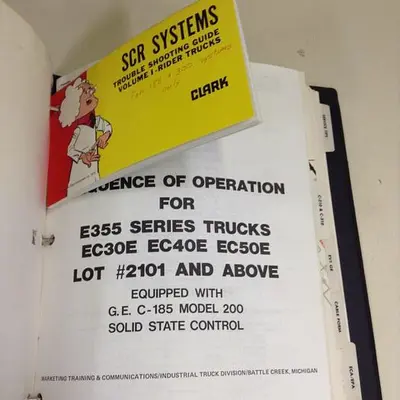 USED CLARK EQUIPMENT MANUAL SRC