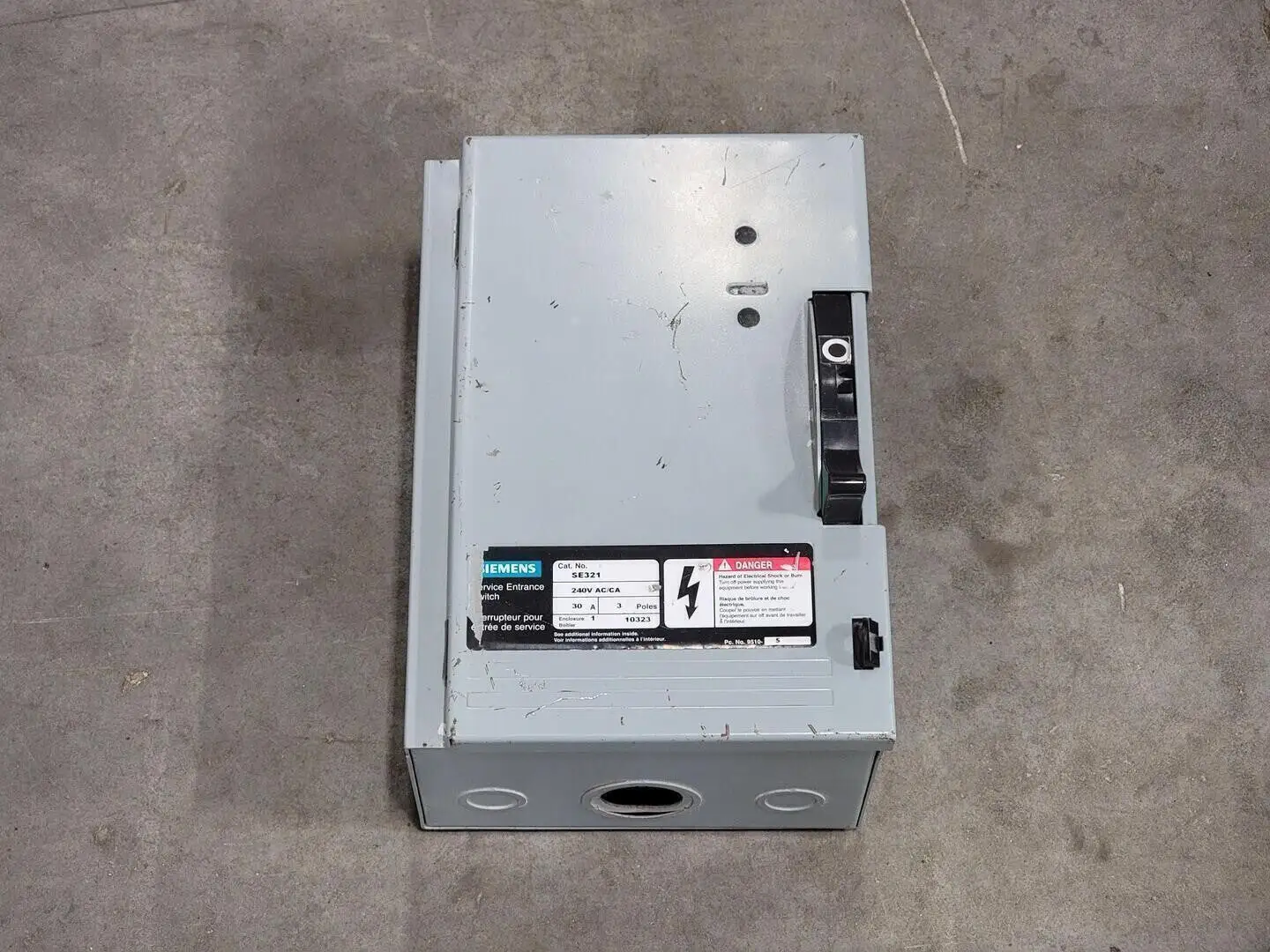 USED SIEMENS SE321