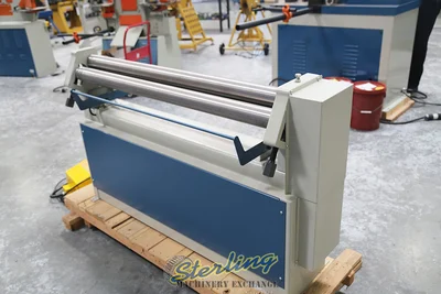New | in-Stock BAILEIGH SR-5016 Plate Bending Rolls including Pinch California US | Sterling Machinery Exchange #1465819