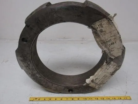 Alstom Power 86-110 EL Coal Pulverizer Gear Hub Locknut 11-1/2"-5 TPI