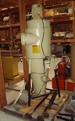 EXTREMA  DC-253C, 5 HP COMBINATION CYCLONE/BAG TYPE DUST-COLLECTOR