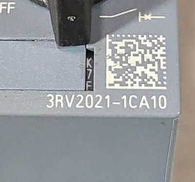 Siemens 3RV2021-1CA10. Circuit Breaker. 4E-23