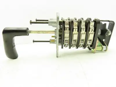 GE General Electric 16SB9DA401SUM24L Type SB-9 Rotary Cam Switch Panel Mount