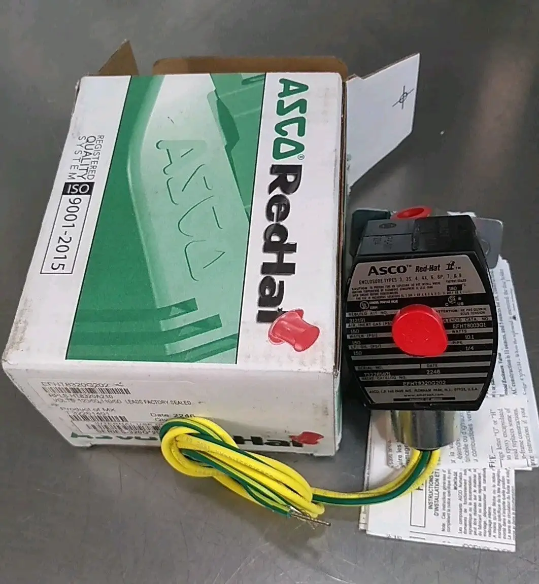 Asco EFHT8320G202 Solenoid Valve Loc6E13