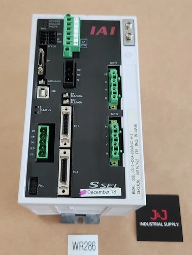 Used IAI SSEL-CS-2-400A-200AB-CC-0-2 Misc Electrical & Power Parts Indiana US | J&J Industrial Supply #522427