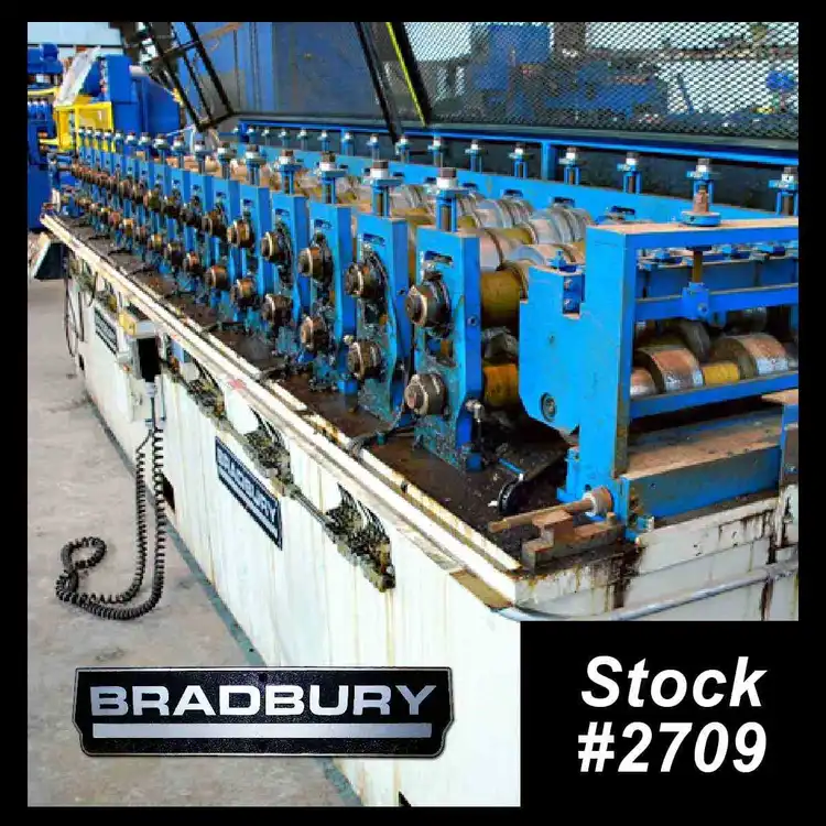 Used BRADBURY 315-B Roll Formers Ohio US | Universal Tube & Rollform Equipment Company #280093