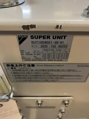 USED DAIKIN SUT10D8021-30-01