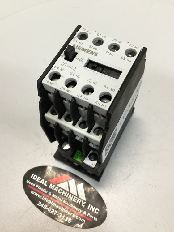 Used SIEMENS 3TH4262-0A PLC Contactors | Ideal Machinery #619934