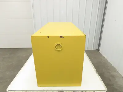 Eagle ADD-15 Yellow Flammable Safety Cabinet 15 Gallon Liquid Piggyback