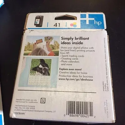 HP 41 TRI-COLOR INK LOT OF 5