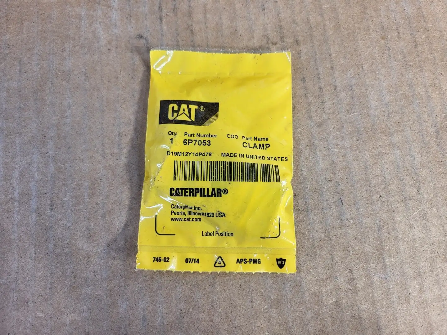 NEW CATERPILLAR 6P-7053