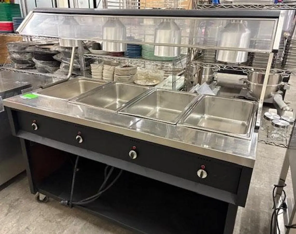 Volrath 4 pan hot food table - 2 availalbe -