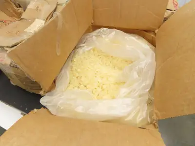 IFS Dura Pro M-235 Hot Melt Glue Chips/Slats Pellets  Bulk Lot 230 Lbs