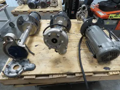 Graymills Superflo Agitator 1.5" Vertical Immersion Pump 2Hp 460V 3PH CEM7037T