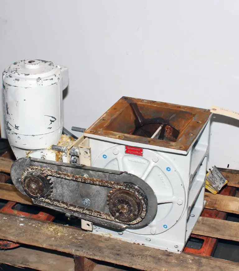 SPC7889  Valve 8" CS K-Tron Premier Pneumatic rotary airlock feeder