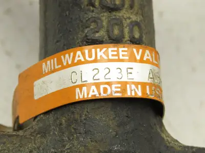 Milwaukee CL223E 3" Butterfly Valve 4-Lug EPDM AL/Bronze Disc w/Handle