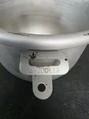 Used Hobart Used Hobart A-200-12 Mixing Bowl for 12Qt Mixer - SU2 Mixer Attachments & Accessories Illinois US | Falcon Restaurant Supply #1373578
