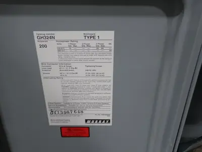 USED MURRAY ELECTRICAL PRODUCTS GH324N