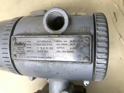 Bailey PTSDDA1221121AO 1″ SS Differential Pressure Flow Meter 12-42VDC 3625PSI