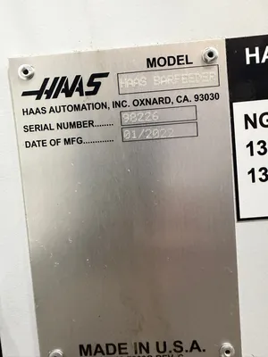 2022 HAAS BARFEEDER V2 BAR FEED | CNC EXCHANGE (5)