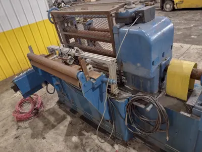 36” WIDE YODER SLITTING HEAD WITH POWERED FEED ROLLS: STOCK  #22951
