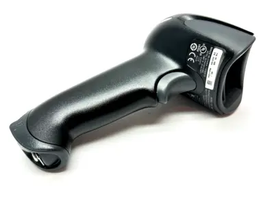 USED KEYENCE HANDHELD WIRELESS CODE READER, STANDARD, RED LIGHT SOURCE