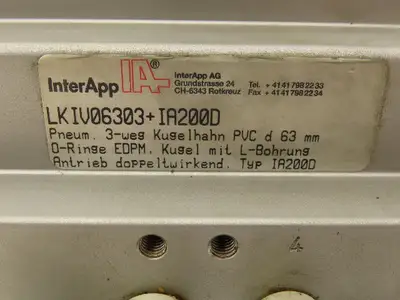 IA200D.F05-F0714-SQ Pneumatic Valve Actuator 115 psi 47 lb-ft 14mm Double Square