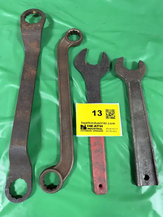 Used _UNKNOWN_ (4) ASSORTED WRENCHES Wrenches Illinois US | Heath Industrial Auction Services #1549631