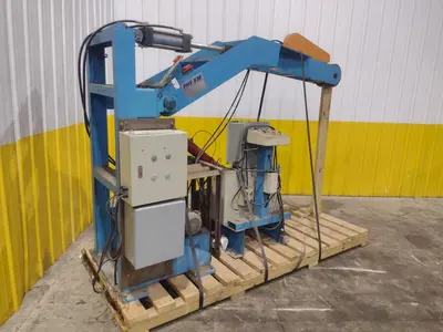 FMS (FREEDOM MILL SYSTEMS) MODEL HSW-130 HYDRAULIC COIL HOLD DOWN ARM: YOBRO 24898