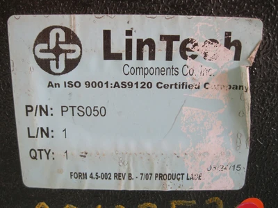 USED Santa Barbara Control Systems PTS050