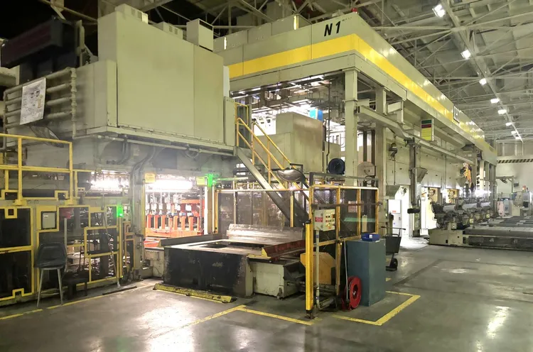 Used IHI IHI TS12-4500-108X72 PRESS Straight Side Presses | Alma Machinery #898852