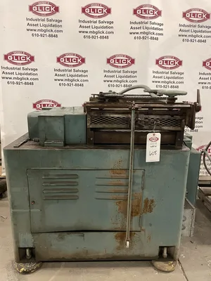 Woehr Model F Coil Stock Sheet Straightener 18”