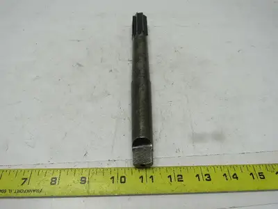 NATIONAL 1" Reamer #1 MT 8 Flute 10" O.A. 2"+ Cutter Length Lot/4