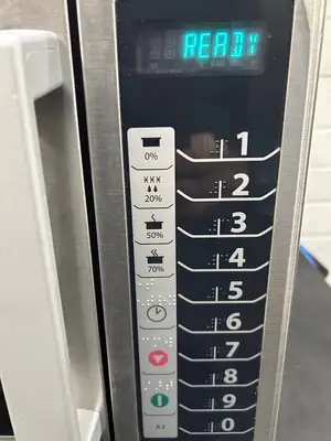 Amana RCS10TS 1000w Commercial Microwave w/ Touch Pad, 120v Refurbished