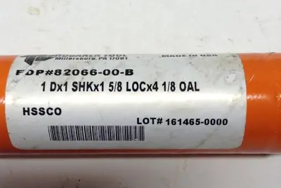 New | in-Stock BRUBAKER 82066-00-B HSS/Cobalt Endmills Ohio US | Surplus Asset Holdings #1235875