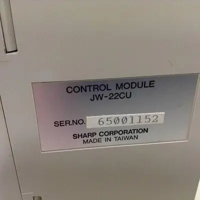USED SHARP JW-22CU