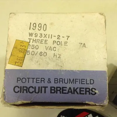 NEW POTTER BRUMFIELD W93XII-2-7