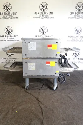 2023 MIDDLEBY MARSHALL CTX ELECTRIC DOUBLE STACK PIZZA CONVEYOR OVEN MODEL DZ33T