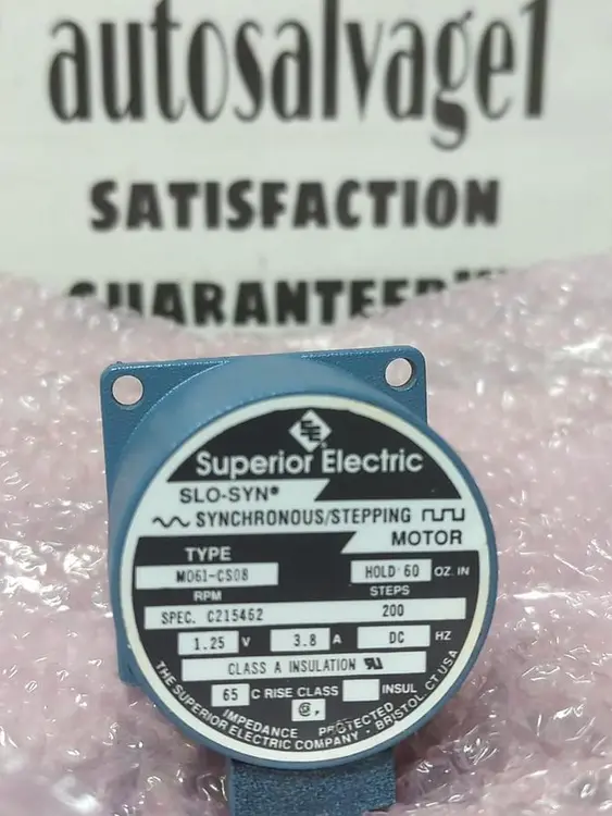 New | in-Stock SUPERIOR M061-CS08 Motors (misc) | Surplus Asset Holdings #1205137