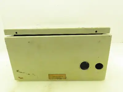 Hoffman Concept 16x12x6" Electrical Enclosure Steel Backpanel JIC Box NEMA 12