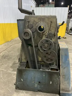 21" X 84" CLAUSING MODEL #21 ENGINE LATHE METRIC & 3.5" HOLE: YOBRO #25140