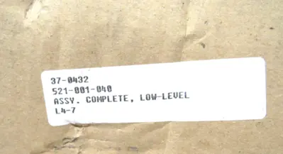 NEW LUBRIQUIP 521-001-040 LOW LEVEL SWITCH 521001040