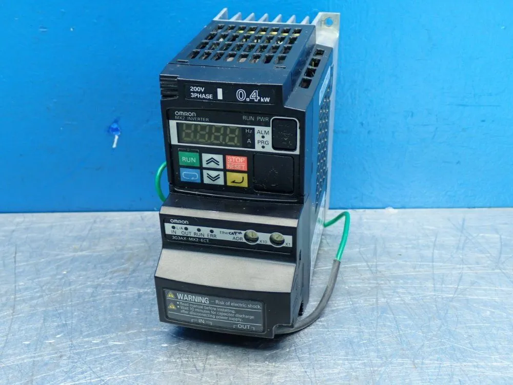 Used OMRON 3G3MX2A2004V1 Power Inverters | HGR 24 #747971