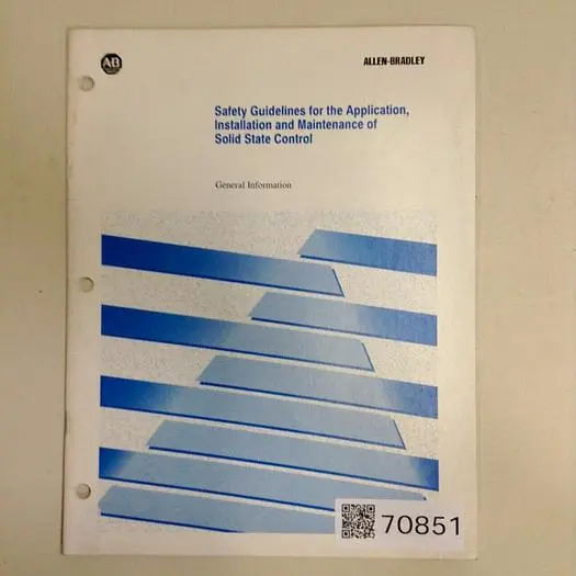 Used ALLEN BRADLEY SGI-1.1 Manuals Michigan US | Ideal Machinery #706294