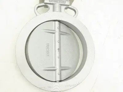 ARIS DN200 PN16 Wafer Butterfly Valve Cast Iron 8" ARIS Actuator W/ Mount