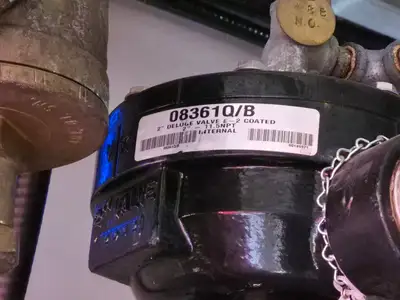 Containerized Foam Fire Suppression System w/ Deluge Valve, Potter Controls & Piping Manifold