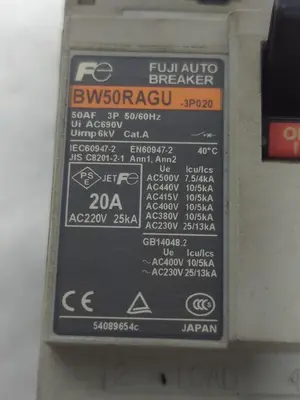Used FUJI BW50RAGU-3P020 Miscellaneous Equipment (Electrical & Power) | Surplus Asset Holdings #1201590